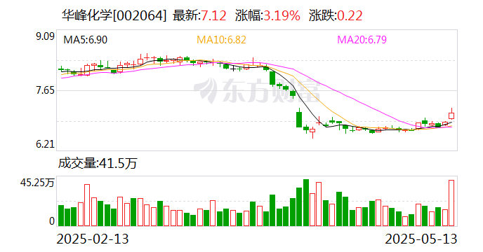 华峰化学：终止发行股份及支付现金购买资产事项